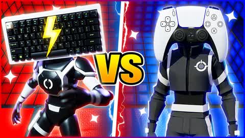 MEGA KEYBOARD VS CONTROLLER 🔴🔵