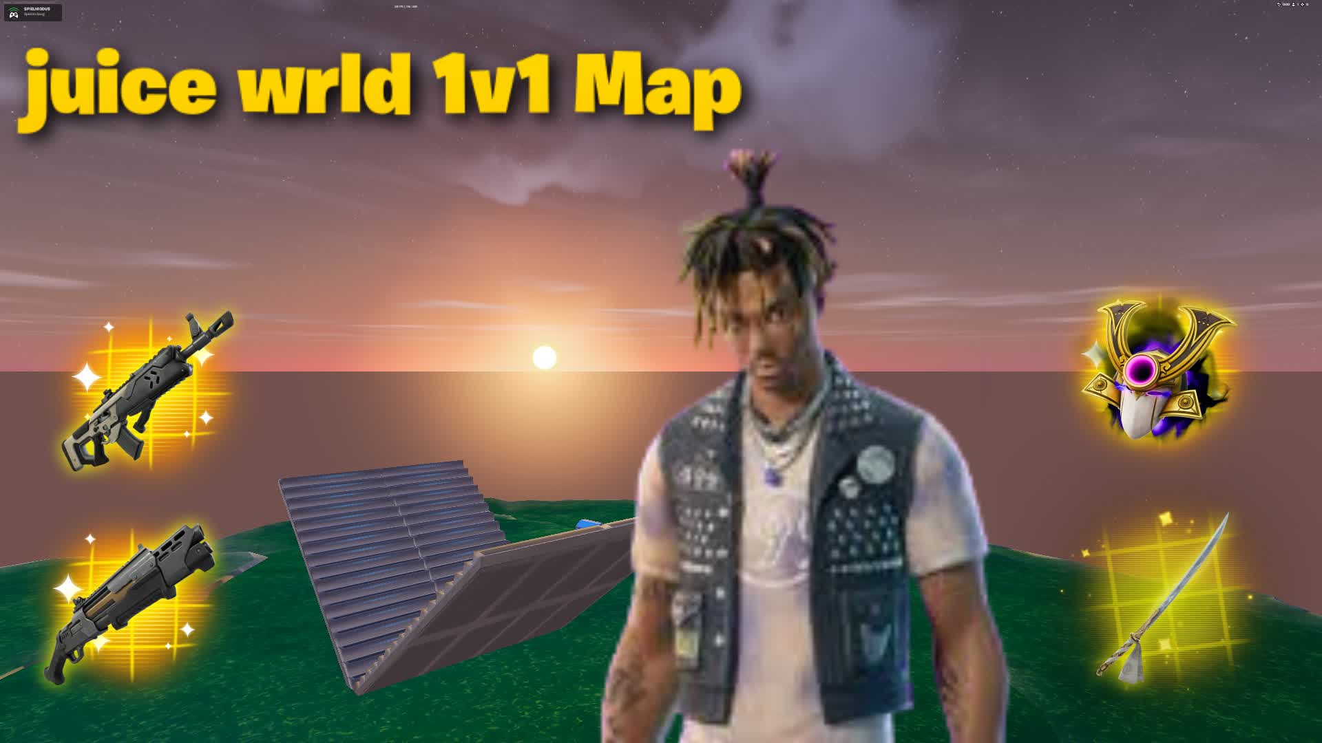 Juice WRLD 1v1 7494-4562-6863 by tweezy077 - Fortnite Creative Map Code ...