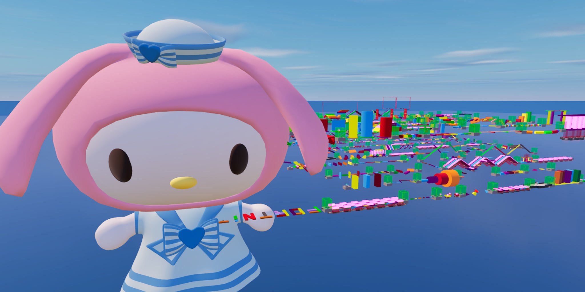 150 LEVEL MY MELODY PARKOUR ⭐