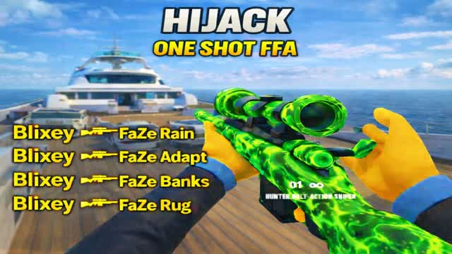 Hijack One Shot FFA Snipers