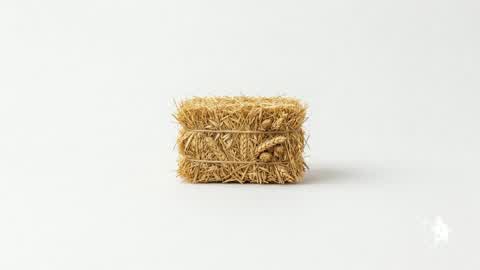 ⬜ A hay in the middle of nowhere 🌾