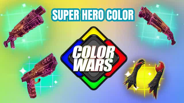 🦸 SUPER HERO COLOR WAR 🌈