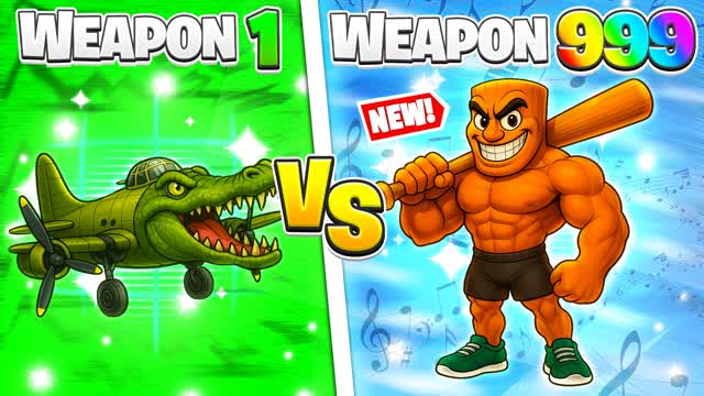 NEW BRAINROT GUN GAME⭐ONE SHOT🎯TILTED