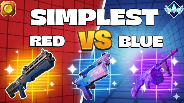 SIMPLEST RED VS BLUE 🔵🔴