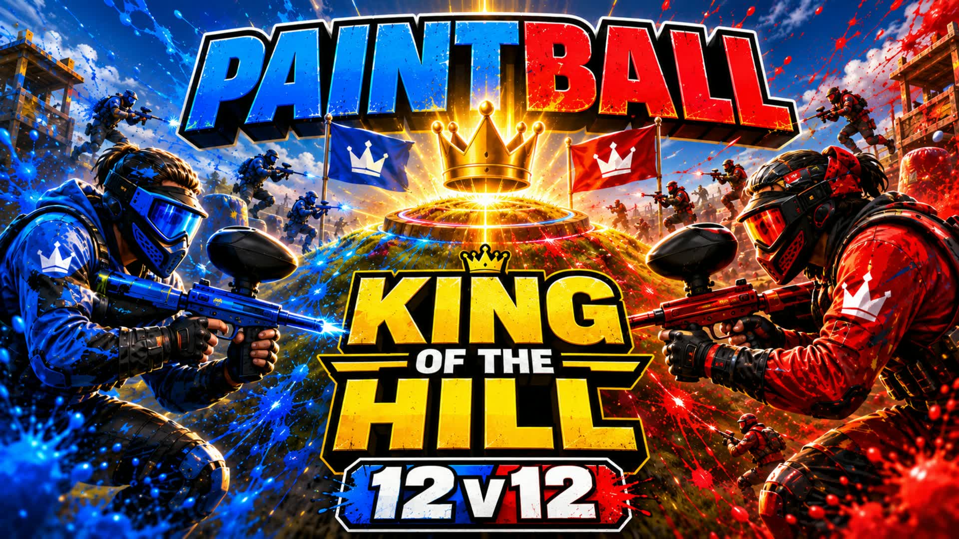 Paintball King of the Hill 12v12