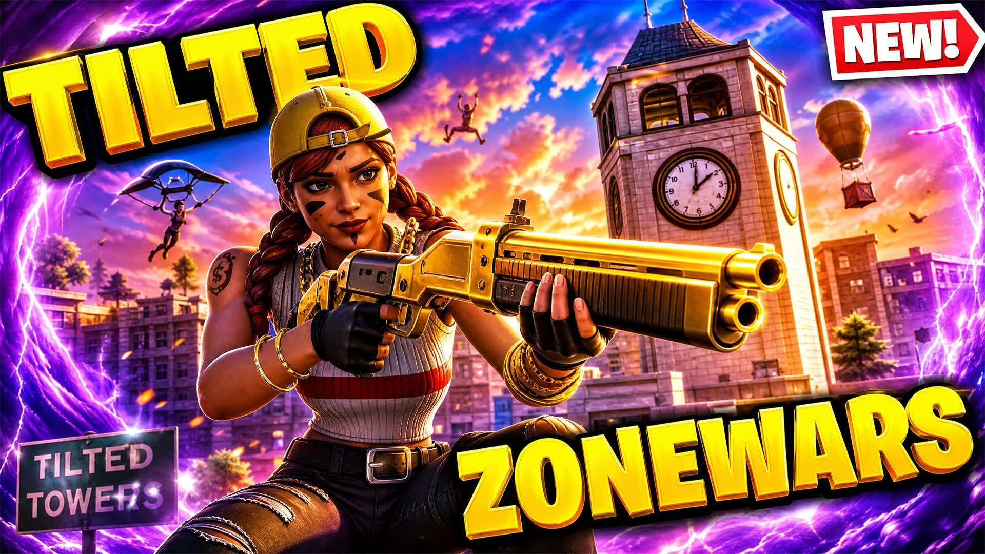 CUSTOM TILTED TOWERS ZONEWARS