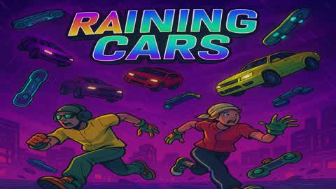 RAINING CARS!
