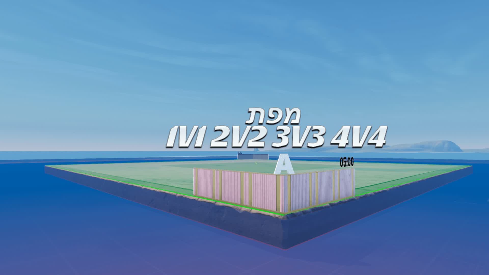 open map 1v1 2v2 3v3 4v4
