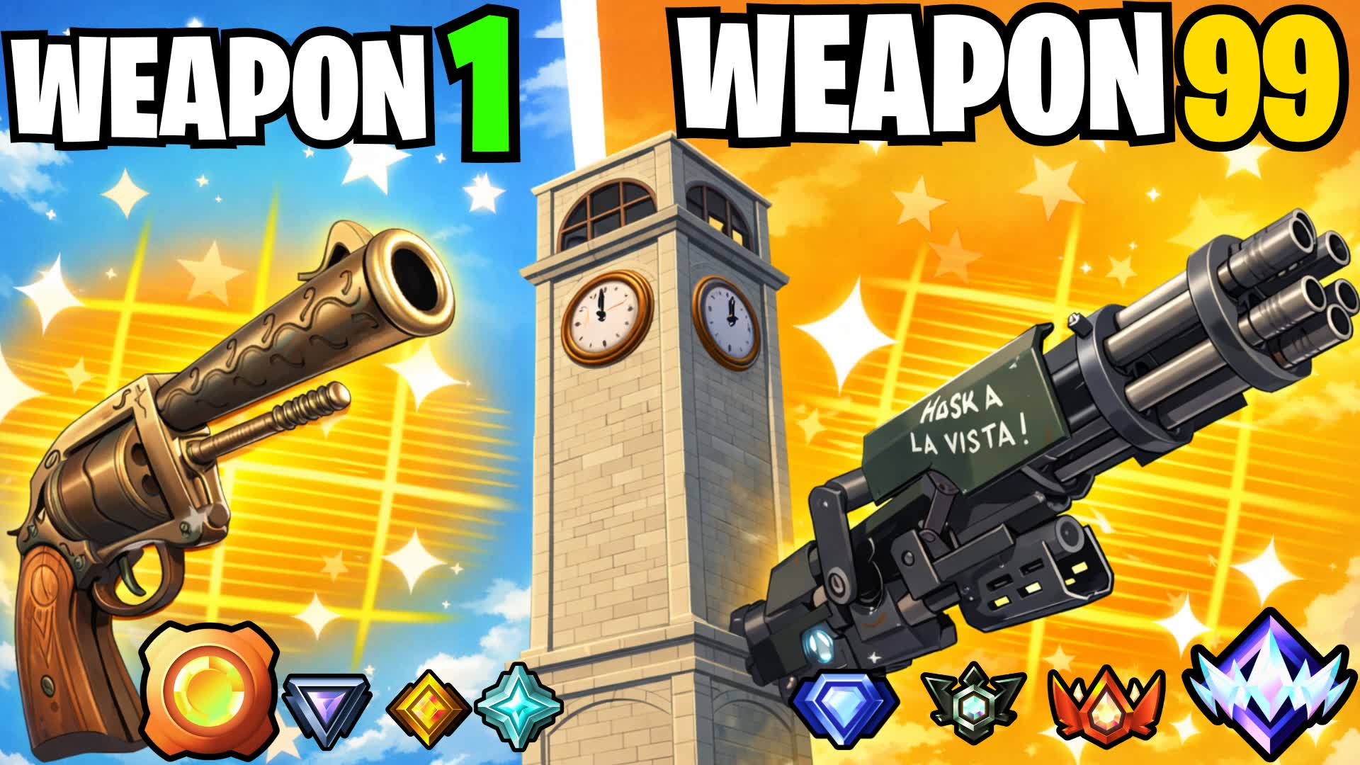 GUN GAME RELOAD ONE SHOT 🎯