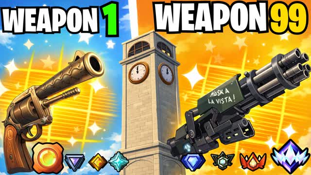 GUN GAME RELOAD ONE SHOT 🎯