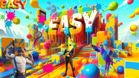 🌈Colorful Fun Deathrun Challenge EASY🎨