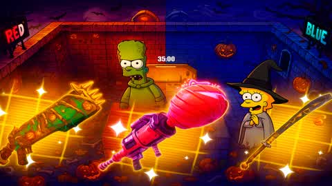 TREEHOUSE OF HORROR RED VS BLUE 🔴🔵