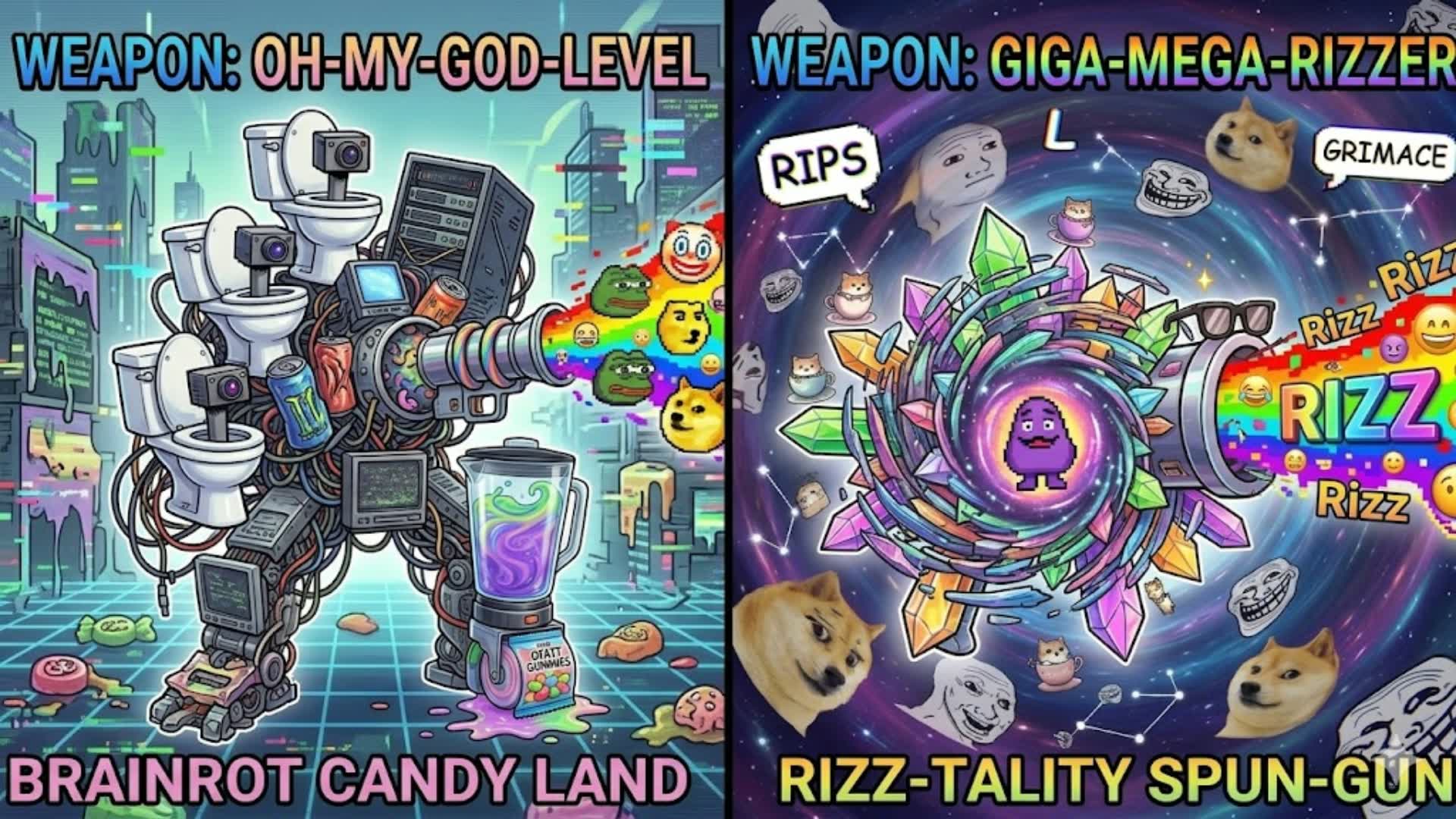 😎BETTER BRAINROT GUNS GAME🔫ONE SHOT
