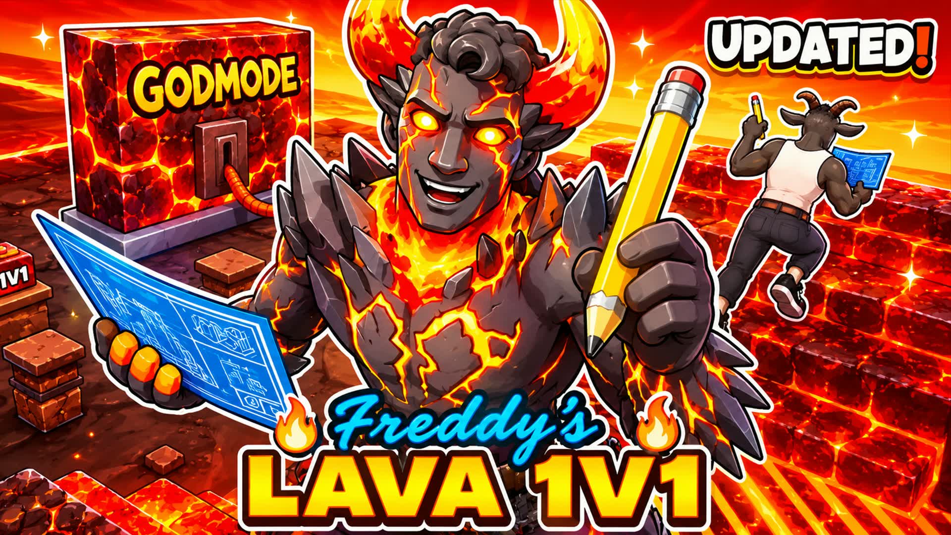 Freddy's LAVA 1V1 🔥