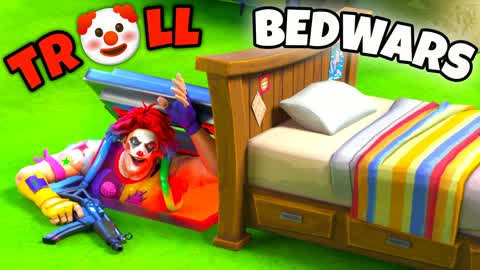 TR🤣LL BED WARS 🛏️