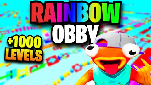 RAINBOW COIN OBBY PARKOUR HARD EASY FUN