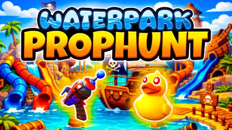 WATERPARK PROP HUNT💧 HIDE AND SEEK