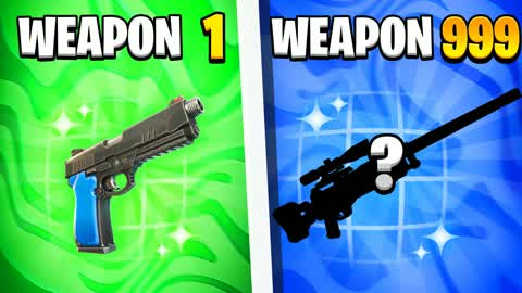 🤩 GUN GAME 🔫 TROPIKALNA WYSPA JEDEN STRZAŁ