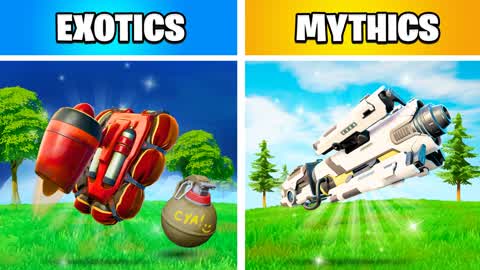 EXOTICS VS MYTHICS