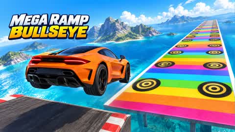 MEGA RAMP CAR JUMP RAINBOW đđ