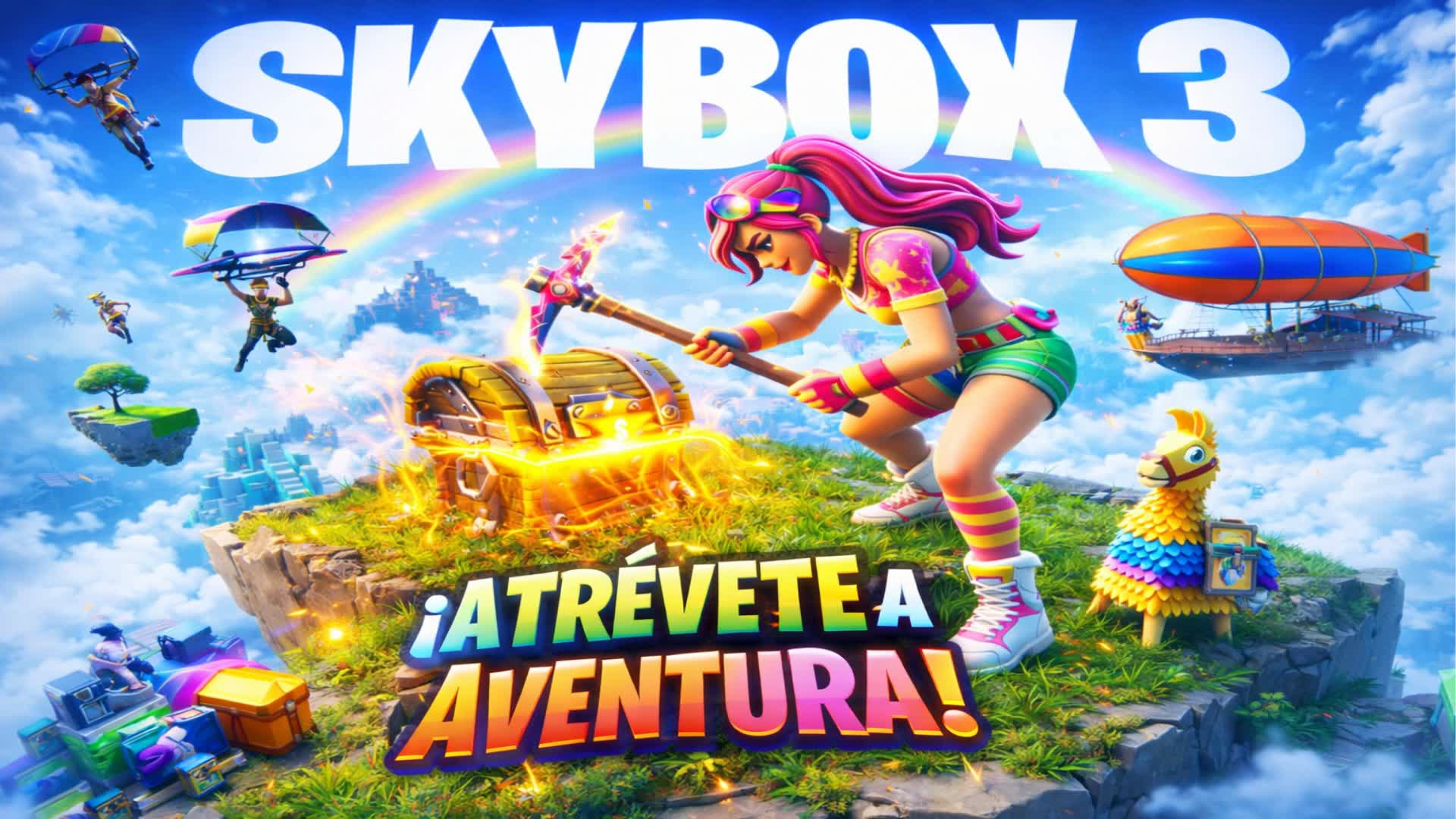 SKY WARS - SKY BOX 1 - fortnite