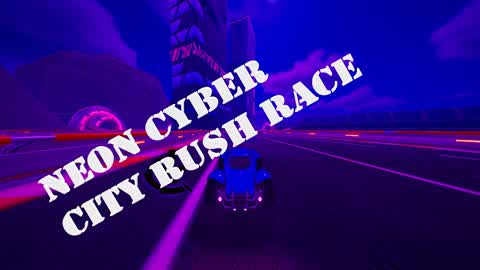 Neon Cyber City Rush Race