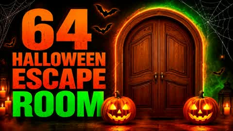64 HALLOWEEN ESCAPE ROOM🎃