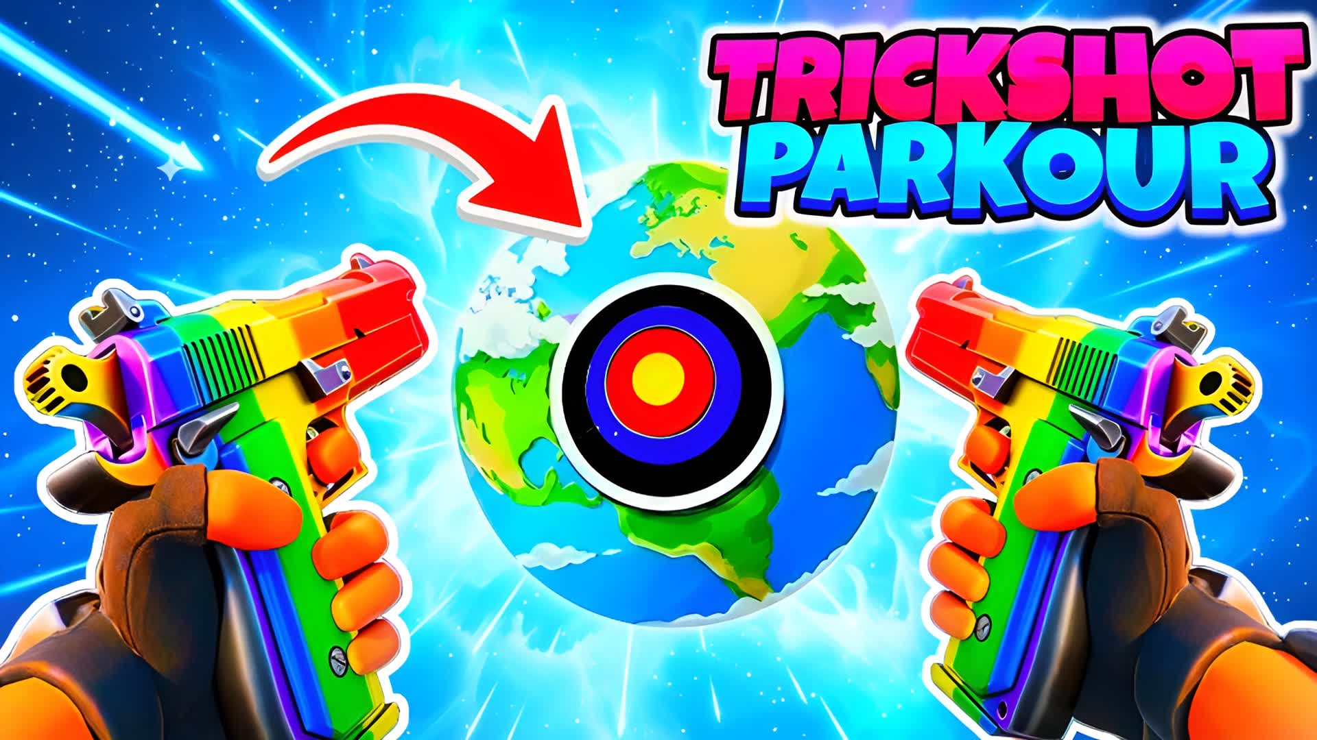 SUPER TRICKSHOT🎯 PARKOUR FP