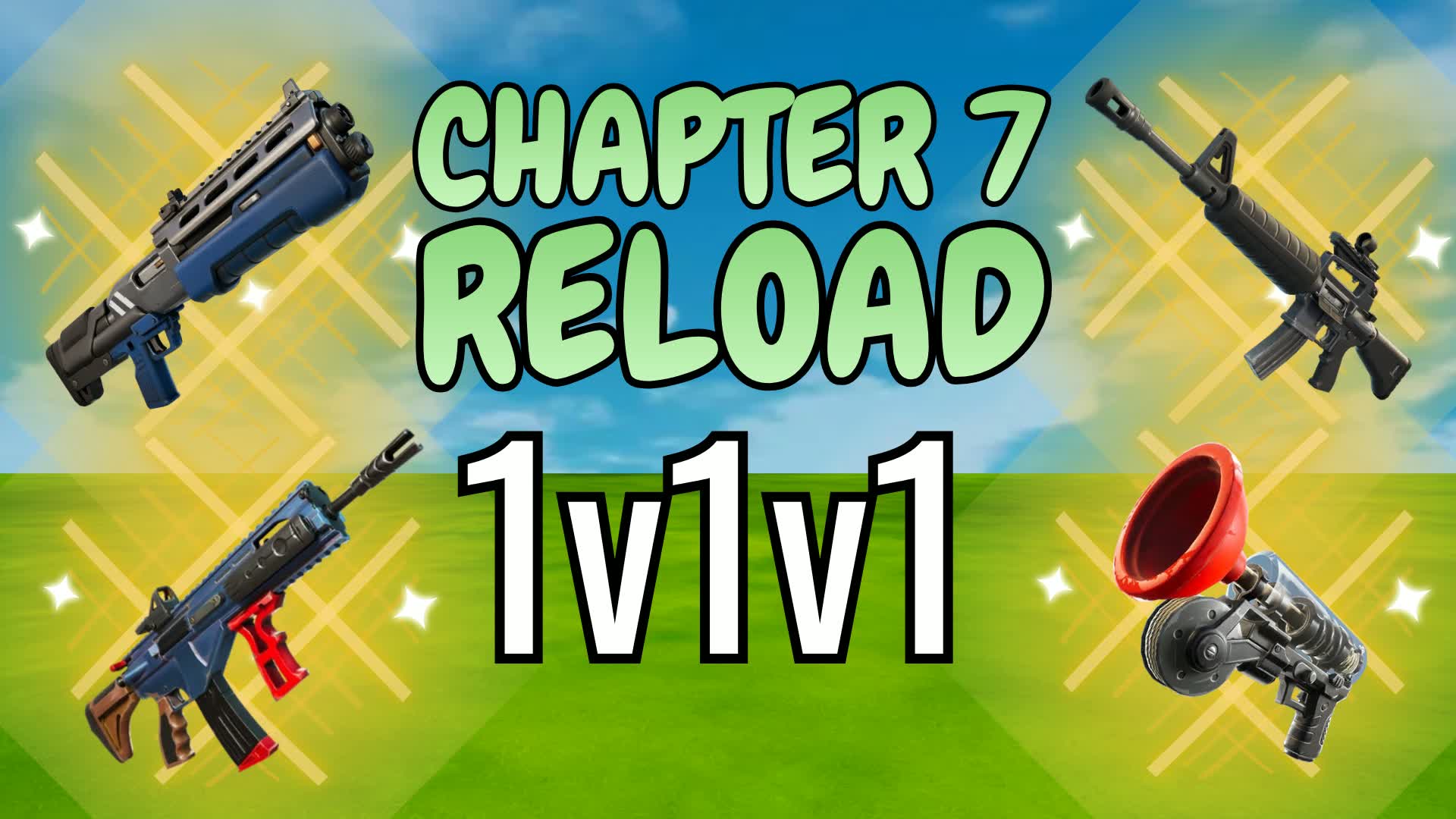 1v1v1 リロード チャプター7 FFA