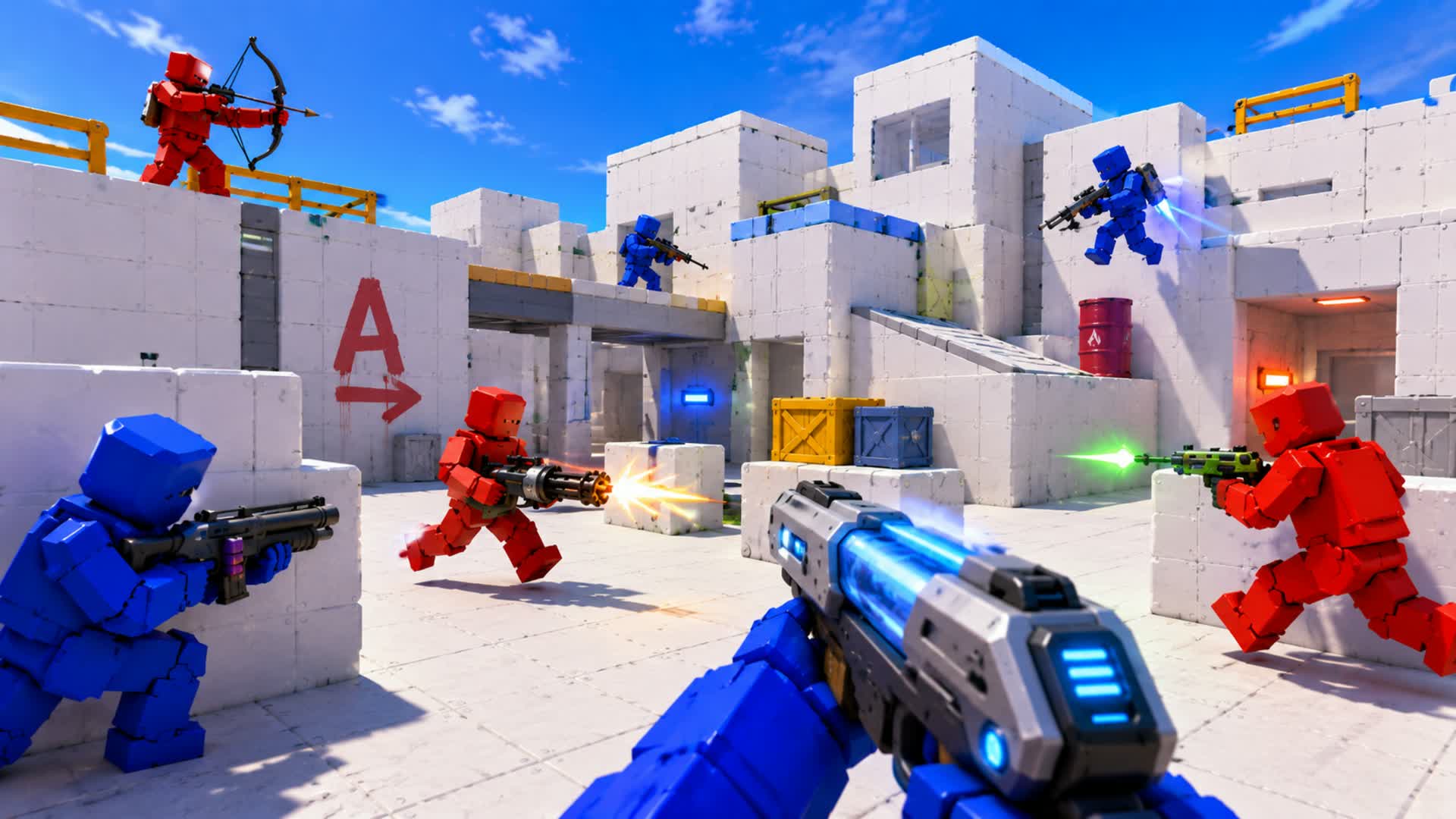 RIVALSRR RED VS BLUE 🔴🔵 CHATINHO