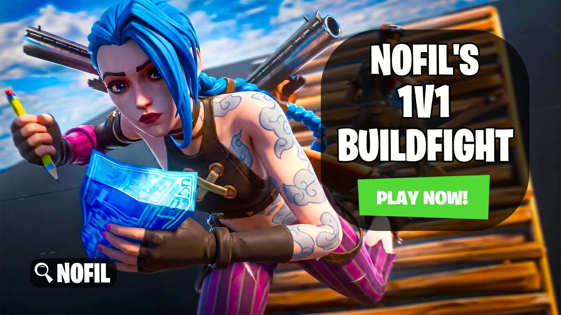 Nofilの1v1ビルドバトル！