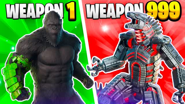 KONG MECHAGODZILL GUN GAME 🔫 ONESHOT 🎯