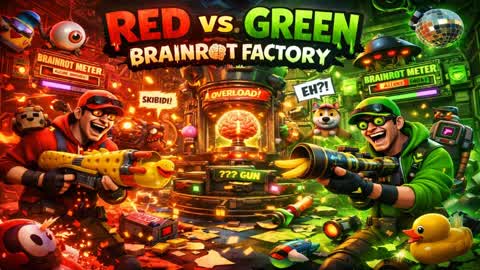 🟥🟩 Red vs Green Breinrot Battle