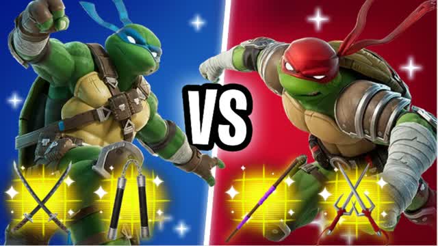 🔴[RED VS BLUE]🔵[TMNT]