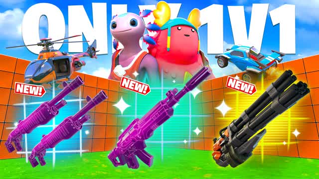 Only 1v1 FFA - ALL GUNS & CARS