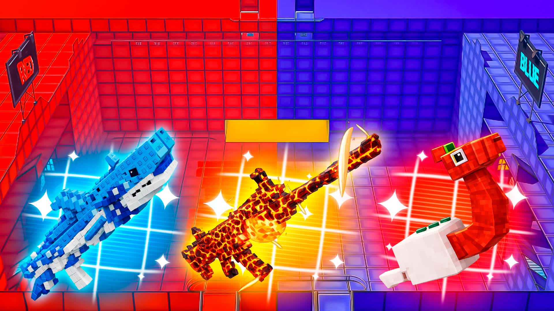 GREAT RED VS BLUE 🔴🔵 RVB