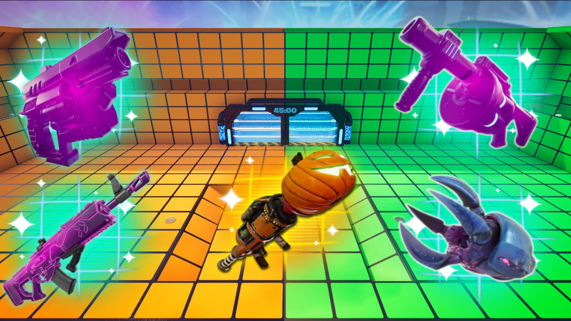TMNT BASIC GREEN VS ORANGE 🧡💚