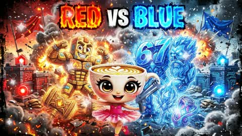 BRAINROT🧠 BRAINROT RED VS BLUE