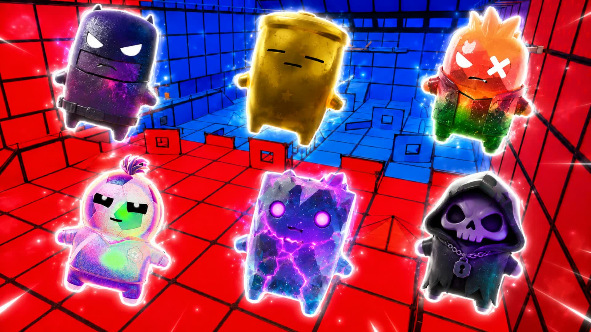 RED VS BLUE AURA
