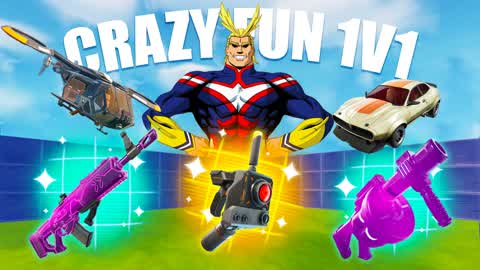 CRAZY FUN 1V1 ALL GUNS & VEHICLES 🎯
