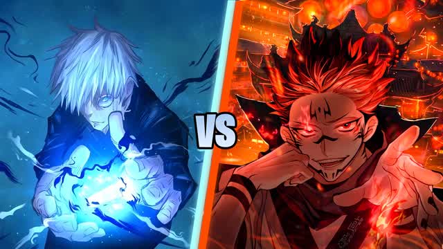 GOJO VS SUKUNA ⭐️ RED VS BLUE 🔴🔵