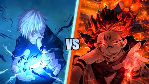 GOJO VS SUKUNA ⭐️ RED VS BLUE 🔴🔵