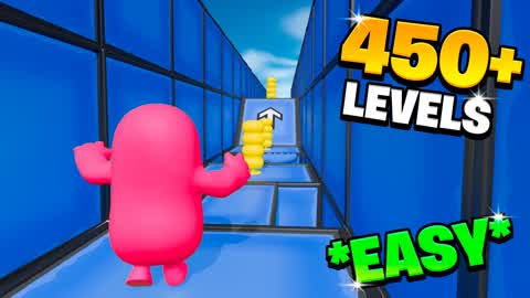 FALL GUYS EASY DEATHRUN 450+ LEVELS
