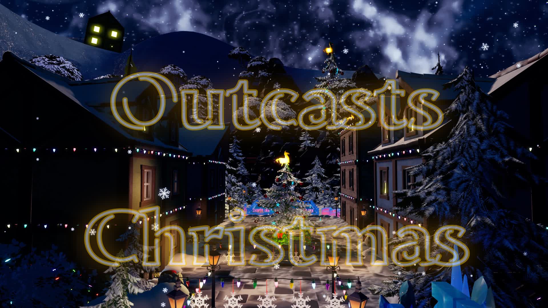 Outcasts Christmas 416136508083 by villainess Fortnite Creative Map