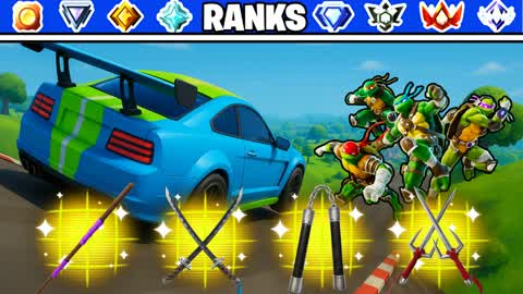 🎮 NEW TMNT RANKED SUPER RAMP 🚗