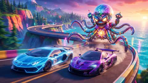 Neon Drift vs Boss! 🏎️