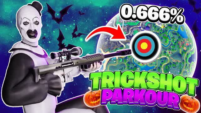 🎃 CLOWN TRICKSHOT PARKOUR 100+ 🎯