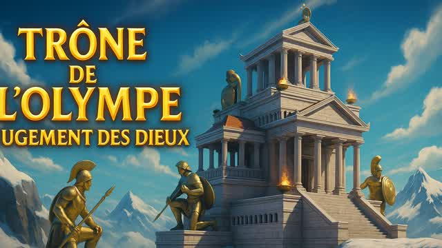 Capture 1 – Trône de l’Olympe : Jugement des Dieux