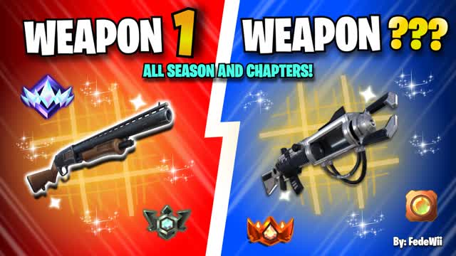 ⭐ALL SEASONS - GUN GAME🔫ONE SHOT🎯