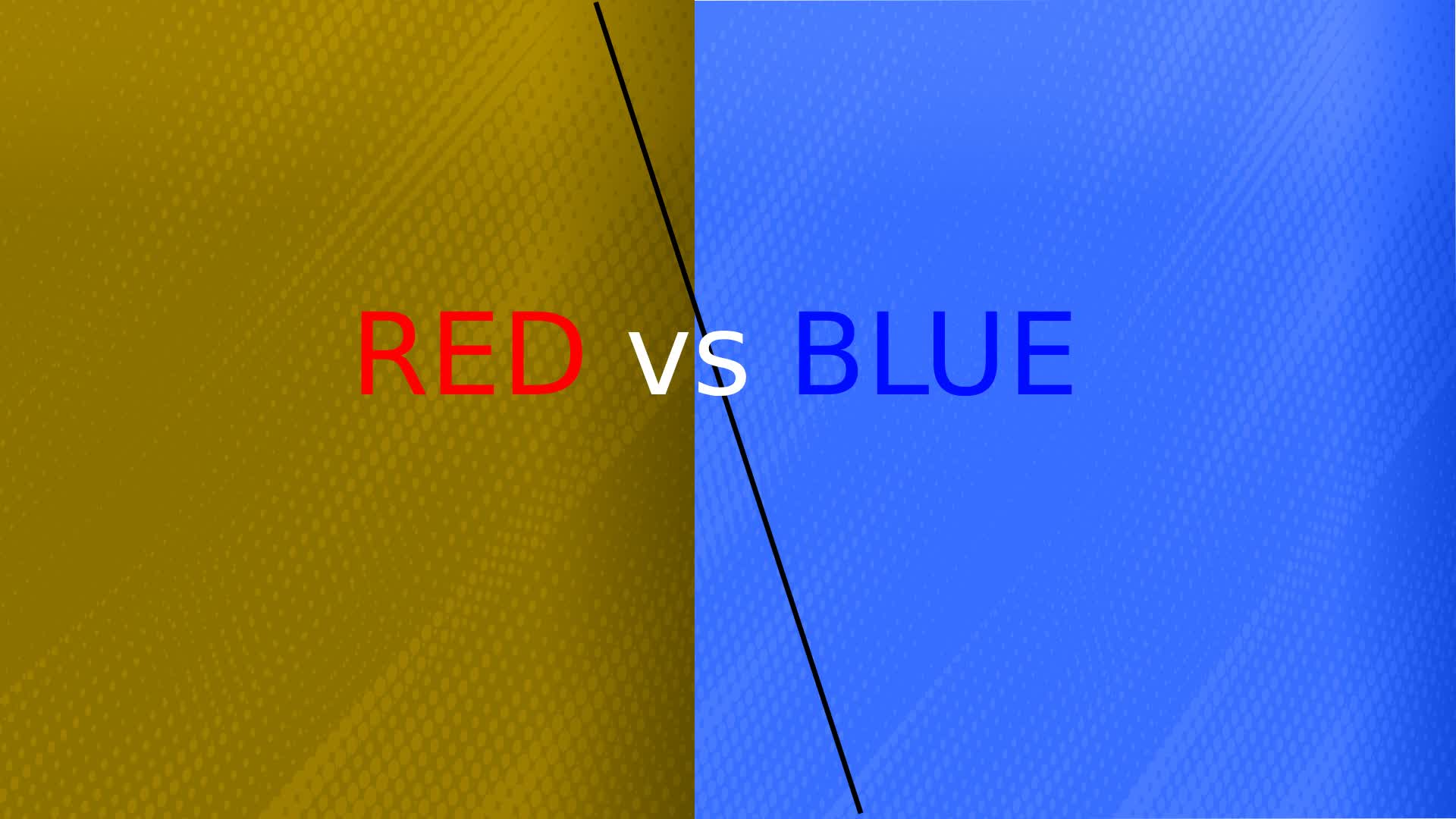 Red vs BIue